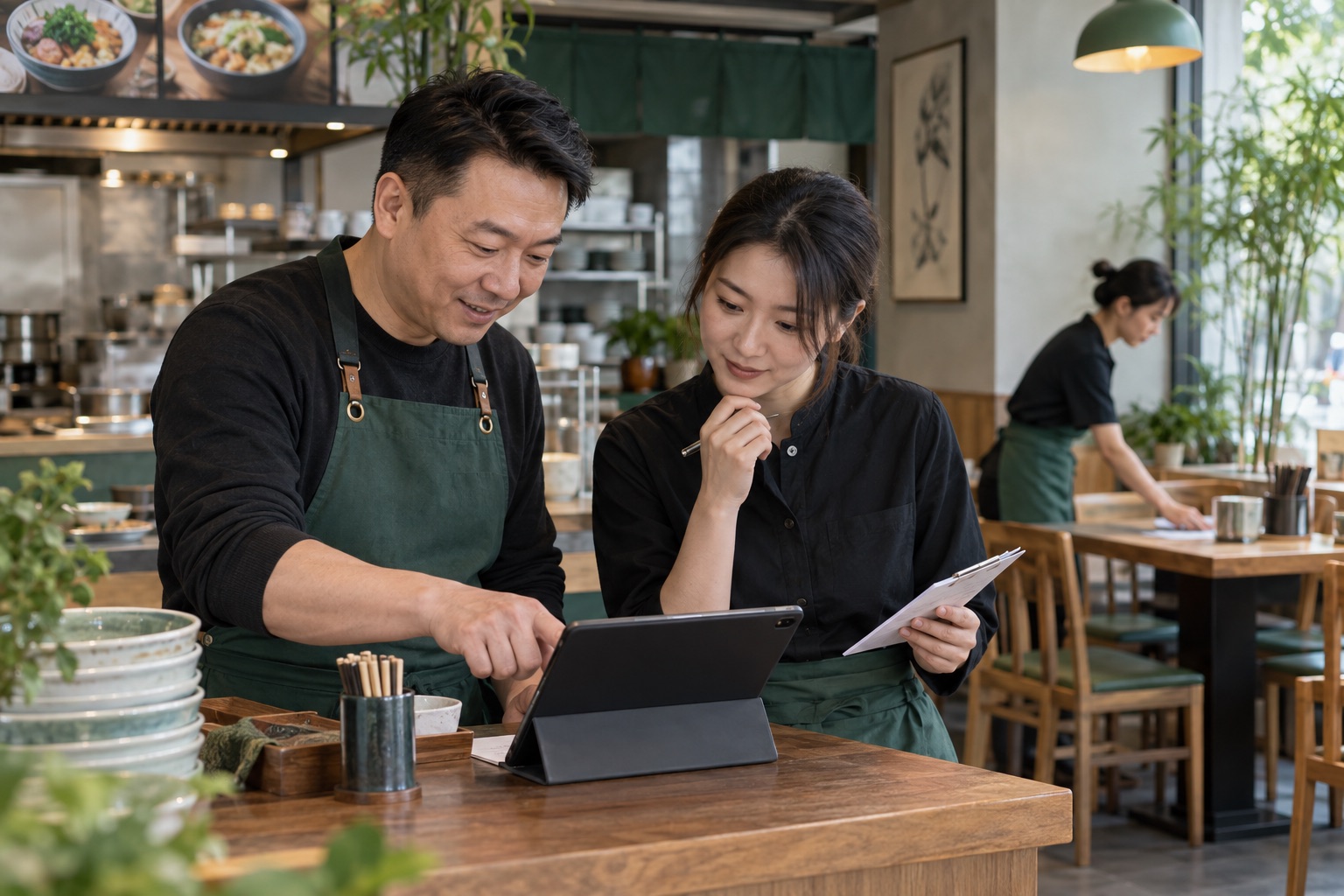 连锁餐饮与招商应用场景配图